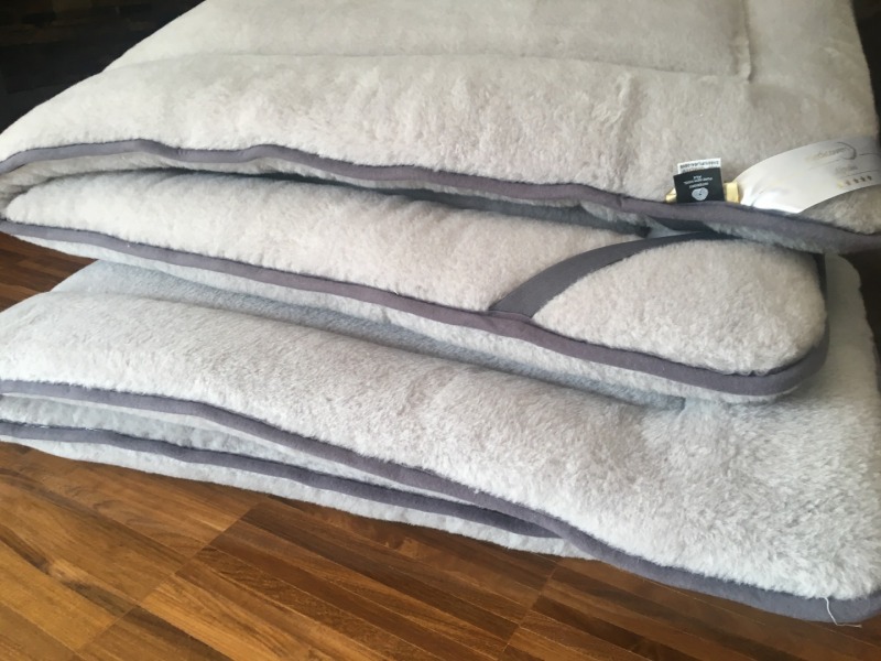 Materac z wełny Alpaki Silver Mega Gruby 220x200