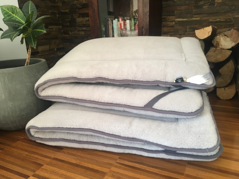 Materac z wełny Alpaki Silver Mega Gruby 220x200