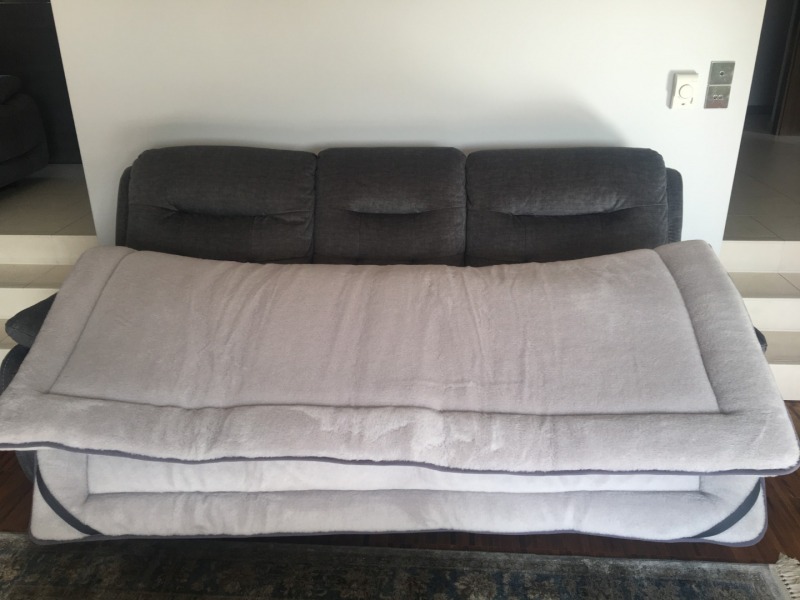 Materac z wełny Alpaki Silver Mega Gruby 220x200