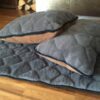 10a Pościel z wełny Alpaki Graffit Camel Ciemny 160x200