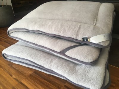 Materac z wełny Alpaki Silver Mega Gruby 200x200