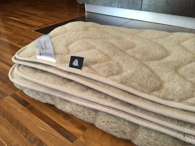 zdjecie-glowne-5746 Koc wełniany Camel z wełny wielbłądziej WARKOCZ JASNY 180x200