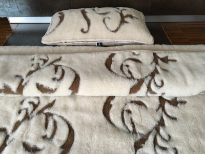 zdjecie-glowne-8230 Pościel wełniana Camel z wełny wielbłądziej Boho 140x200 + Podkład wełniany