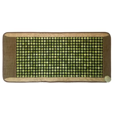 zdjecie-glowne-2501 Mata Nefrytowa NOBLE zamszowa 120x55 cm Kolekcja 2025 Super Jakość Kamieni ! Super Wykończone Zamszem ! Nowe Zgrabne Piloty z czasomierzem ! Cena Katalogowa 2900 złotych (st.m.9)