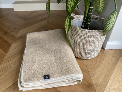 zdjecie-glowne-3930 Podkład z wełny Merynos Tumbler Beż 90x200