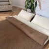 FV-K_Pościel z wełny Merynos Tumbler Brąz + Tumbler Biały 160x200