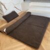 Posciel_Merynos_Dziki_Braz_Camel_Ciemny_140x200_16 Pościel z wełny Merynos Syberia Dziki Brąz + Camel Ciemny 140x200