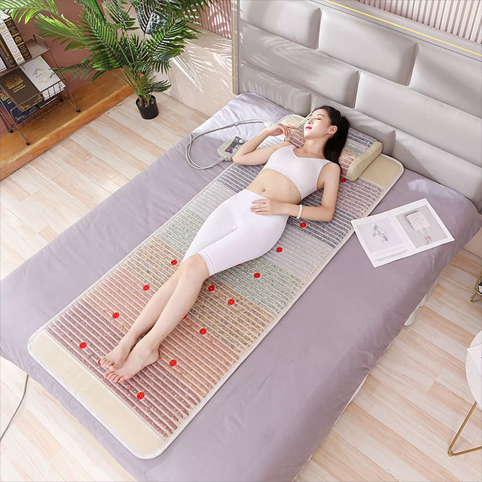 Mata Czakra Rainbow 7 Kamieni PEMF + FOTON 80x190 New 2025 Gabinety Spa Reiki Yoga Dom - cena katalogowa 5990 złotych Promocyjna 3590 zł (st.m.2)