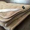 Koc wełniany Camel z wełny wielbłądziej WARKOCZ JASNY 160x200