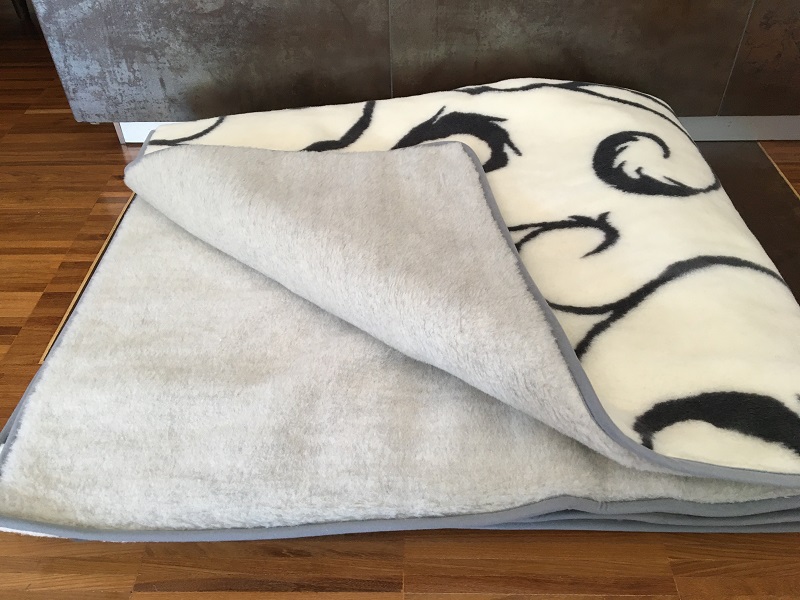 Kołdra z wełny Alpaki Silver + Kaszmir Orientalny 220x200