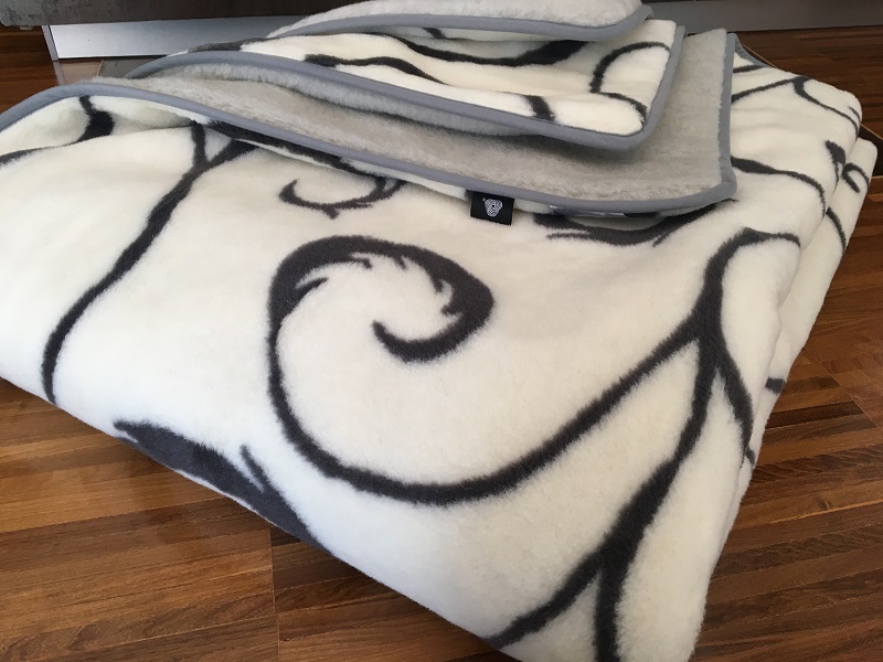 Kołdra z wełny Alpaki Silver + Kaszmir Orientalny 220x200
