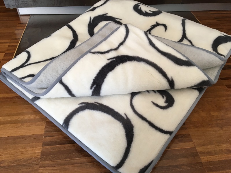 Kołdra z wełny Alpaki Silver + Kaszmir Orientalny 220x200