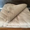 Kołdra wełniana Camel z wełny wielbłądziej Pasy 200x200