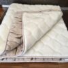 Kołdra z wełny Camel Jasny Rampicanti + Kaszmir Caro 200x200