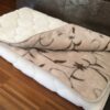 Kołdra z wełny Camel Jasny Rampicanti + Kaszmir Caro 200x200