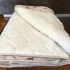Kołdra z wełny Camel Jasny Rampicanti + Kaszmir Caro 200x200