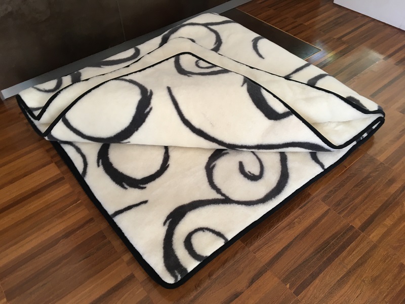 Kołdra z wełny Kaszmir Orientalny + Kaszmir Caro 180x200
