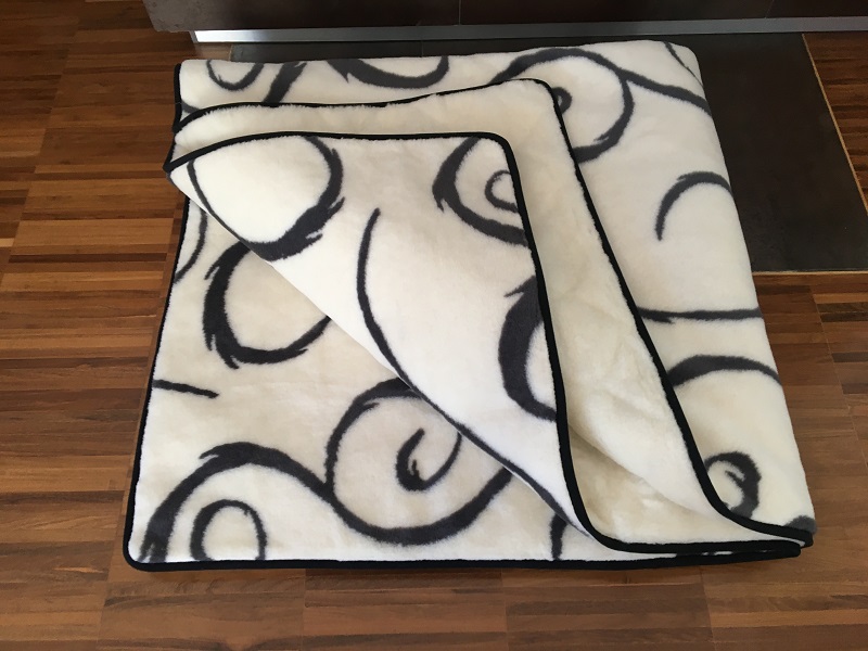 Kołdra z wełny Kaszmir Orientalny + Kaszmir Caro 180x200