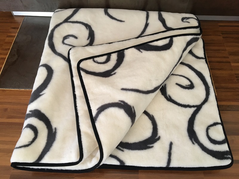 Kołdra z wełny Kaszmir Orientalny + Kaszmir Caro 180x200
