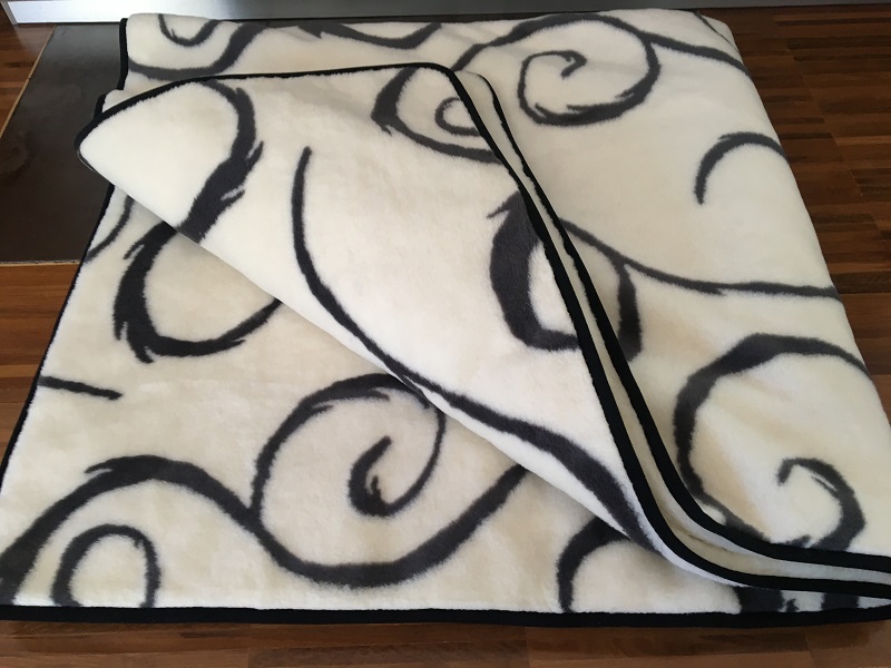 Kołdra z wełny Kaszmir Orientalny + Kaszmir Caro 180x200