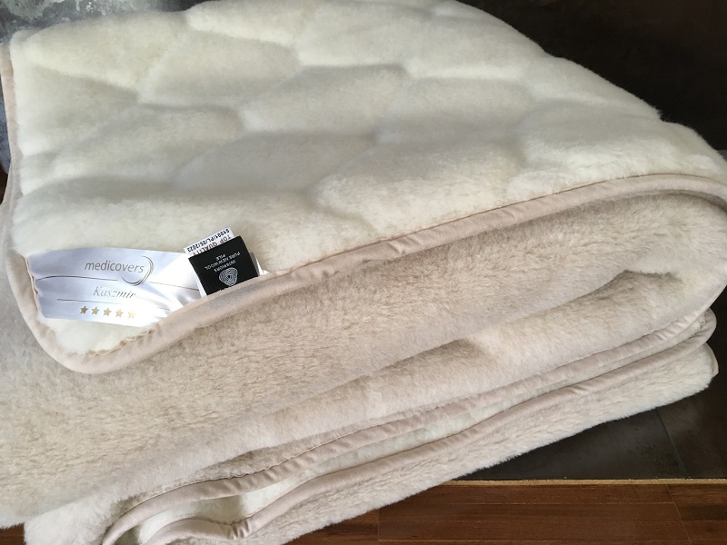 Kołdra z wełny Camel Jasny + Kaszmir Caro 240x200
