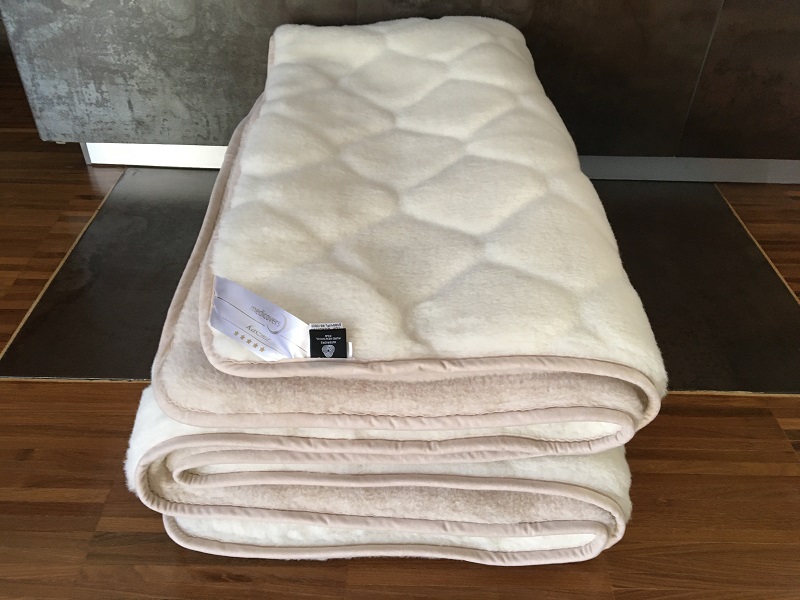 Kołdra z wełny Camel Jasny + Kaszmir Caro 240x200