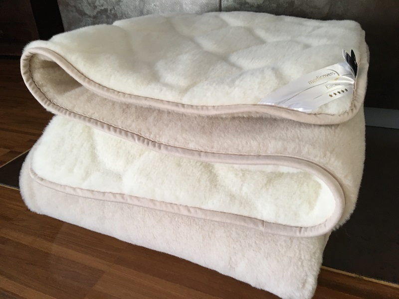 Kołdra z wełny Camel Jasny + Kaszmir Caro 240x200