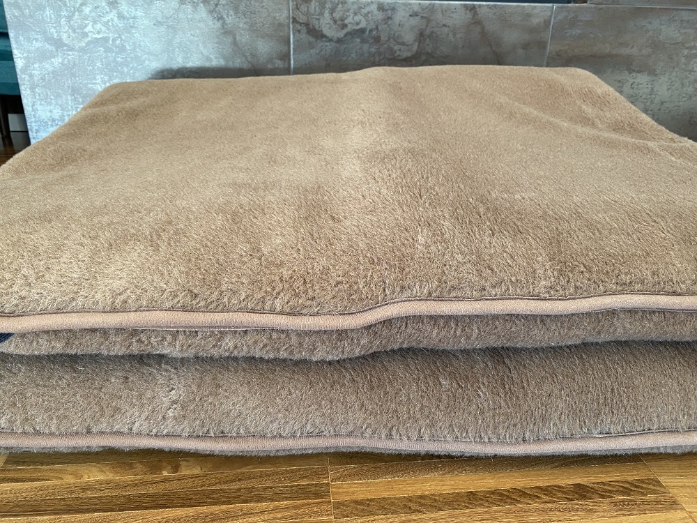 Materac z wełny wielbłądziej Camel Ciemny Królewski  90x200