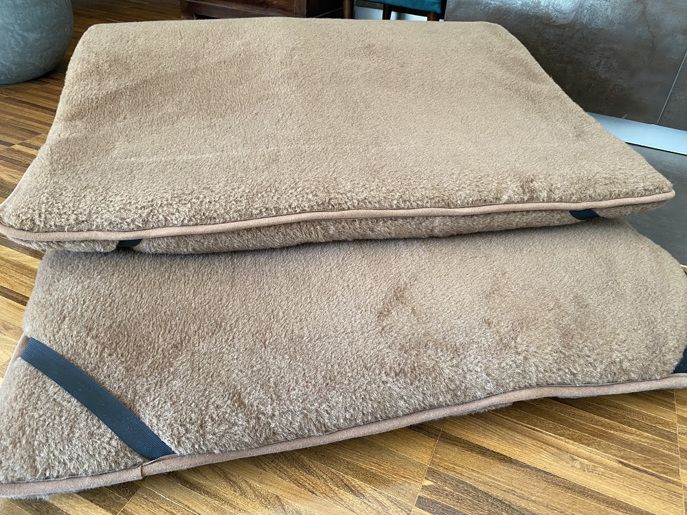 Materac z wełny wielbłądziej Camel Ciemny Królewski  90x200
