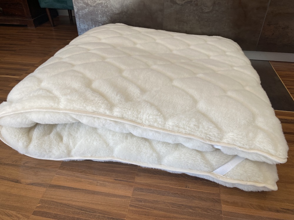 Materac z wełny Kaszmir Caro 220x200