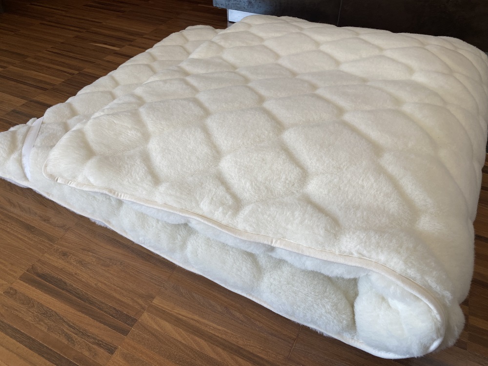 Materac z wełny Kaszmir Caro 220x200