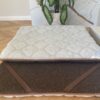 Materac z wełny Merynos Syberia Dziki Brąz Alpaka Silver Caro 180x200