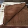 Pościel z wełny Camel Ciemny + Merynos Tumbler Greka 140x200