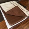 Pościel z wełny Camel Ciemny + Merynos Tumbler Greka 140x200