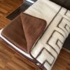 Pościel z wełny Camel Ciemny + Merynos Tumbler Greka 140x200