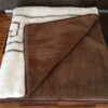Pościel z wełny Camel Ciemny + Merynos Tumbler Greka 140x200