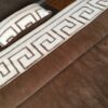 Pościel z wełny Camel Ciemny + Merynos Tumbler Greka 140x200