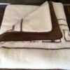 Pościel z wełny Camel Ciemny + Merynos Tumbler Greka 140x200