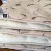 Pościel z wełny Camel Jasny Rampicanti + Kaszmir Caro 140x200 + Materac wełniany