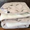 Pościel z wełny Camel Jasny Rampicanti + Kaszmir Caro 140x200 + Materac wełniany