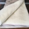 Pościel z wełny Camel Jasny Rampicanti + Merynos Tumbler 140x200 + Materac wełniany