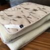 Pościel z wełny Camel Jasny Rampicanti + Merynos Tumbler 140x200 + Materac wełniany