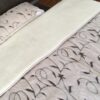 Pościel z wełny Camel Jasny Rampicanti + Merynos Tumbler 140x200 + Materac wełniany