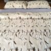 Posciel-Alpaka-Camel-Jasny-Rampicanti-160x200-240x200-27 Pościel z wełny Alpaki Alpina Camel Rampicanti 240x200 + Podkład wełniany