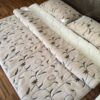 Posciel-Camel-Rampicanti-Kaszmir-Caro-160x200-240x200-12 Pościel z wełny Camel Jasny Rampicanti + Kaszmir Caro 160x200 + Materac wełniany