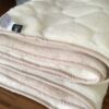 Pościel z wełny Camel Jasny + Kaszmir Caro 160x200 + Materac wełniany