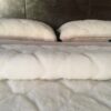 Pościel z wełny Camel Jasny + Kaszmir Caro 160x200 + Materac wełniany