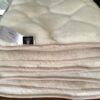 Pościel z wełny Camel Jasny + Kaszmir Caro 160x200 + Materac wełniany