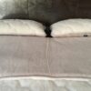 Pościel z wełny Camel Jasny + Kaszmir Caro 160x200 + Materac wełniany