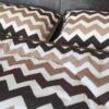 15 Pościel z wełny wielbłądziej Camel Jasny Bawełna Pasy 200x200